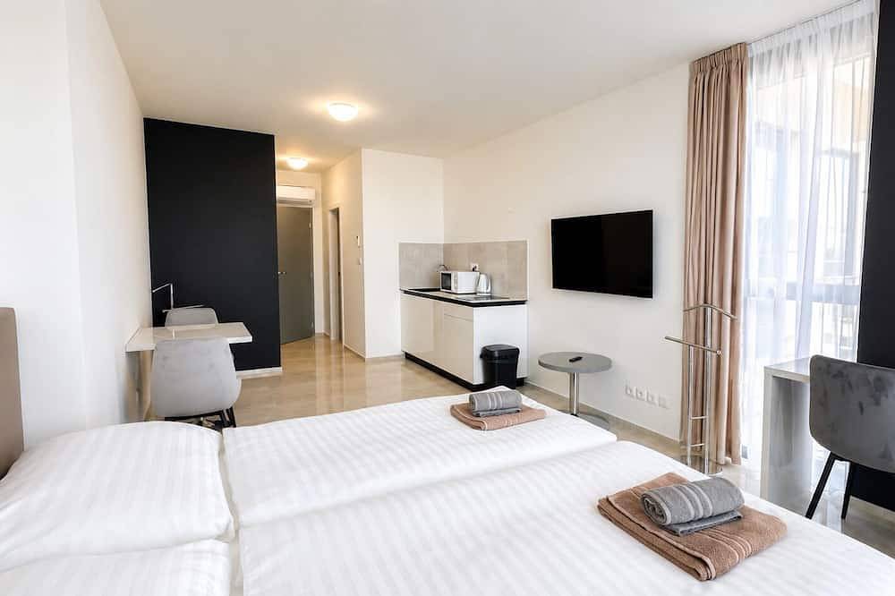 Ganze Wohnung, 1 room Apartment with AC, Vienna Gate 2 in Bratislava, Bratislava und Umgebung