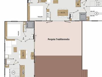 Camping pour 10 Personnes dans Thégra, Parc Naturel Régional des Causses du Quercy, Photo 2