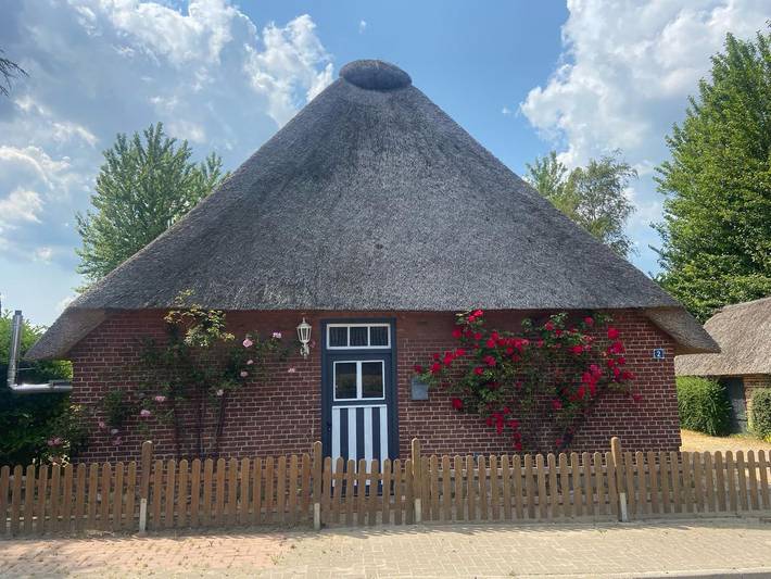 Ferienhaus für 4 Personen, mit Terrasse und Garten sowie Ausblick in Dörphof
