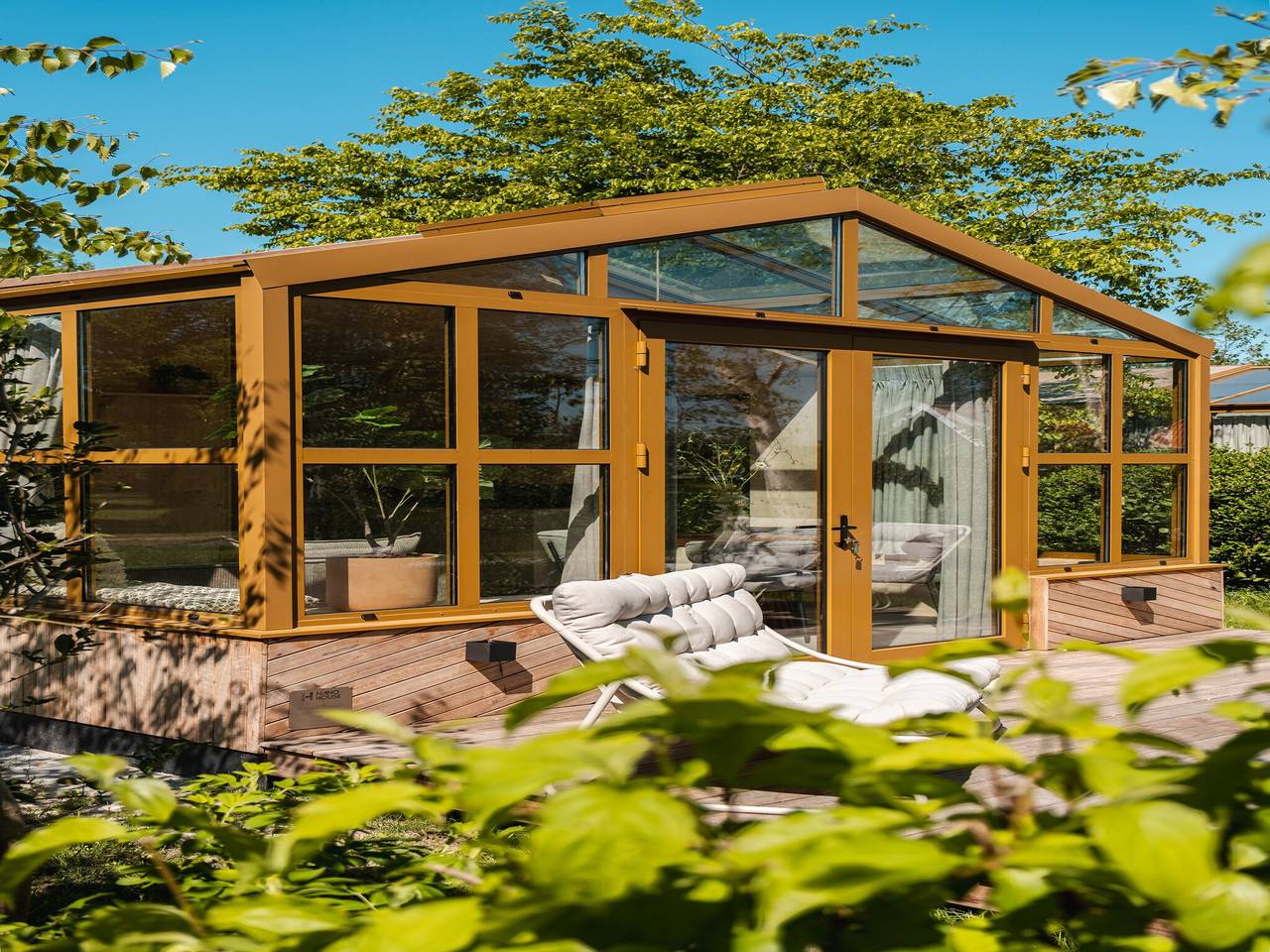 Ferienhaus in Friesland mit Wintergarten in Nationalpark Weerribben-Wieden