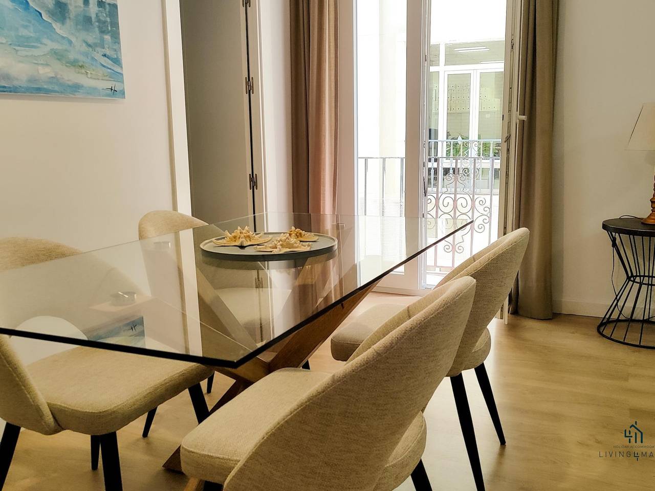 Entire holiday apartment, Living4malaga New Marina Square in Malaga Centro Historico, Malaga