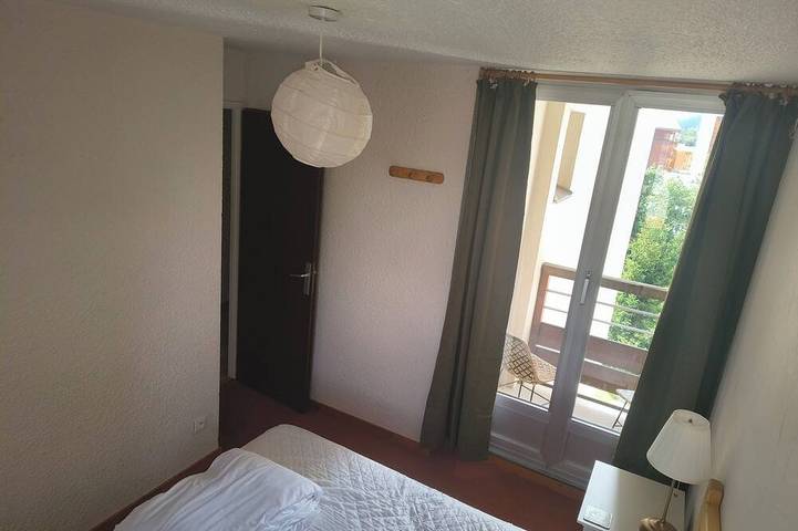 Apartamento entero, Apartamento de dos habitaciones de 50 metros de las pistas con impresionantes Vistas de los Alpes in Mont-de-Lans, Les Deux Alpes