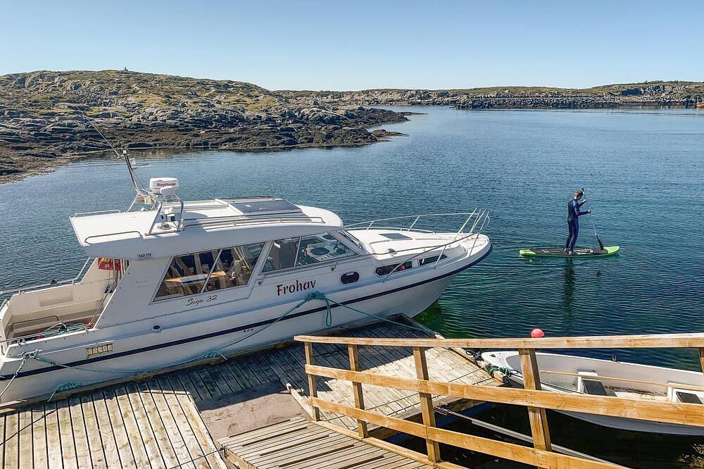 Belle maison à Sauøya avec vue sur la mer in Frøya (Sør-Trøndelag)