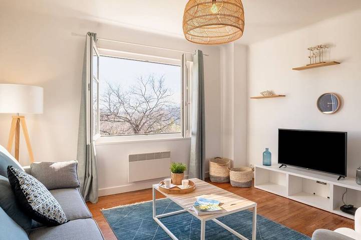 Vakantieappartement voor 2 personen, met tuin in Guéthary