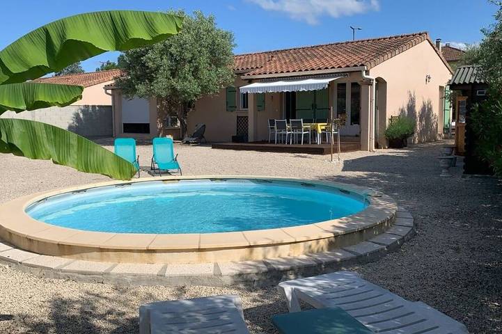 Villa pour 6 personnes, avec jardin et terrasse à Vallon-Pont-d'Arc