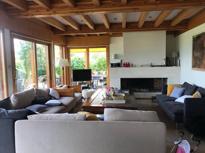 Gîte pour 10 personnes, avec sauna ainsi que jardin et vue dans Ponsonnas - 4