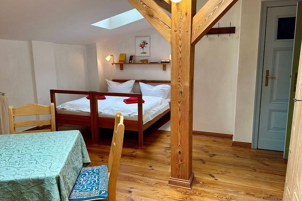 Zimmer 7 - Doppelzimmer Der Radler - Herrenhaus Libnow in Murchin, Vorpommern Greifswald