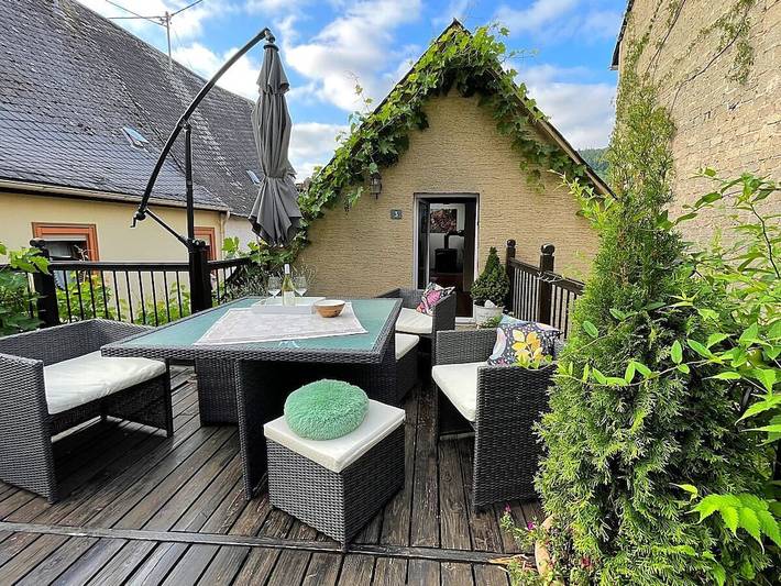 Ferienhaus für 4 Personen, mit Terrasse in Zell (Mosel)