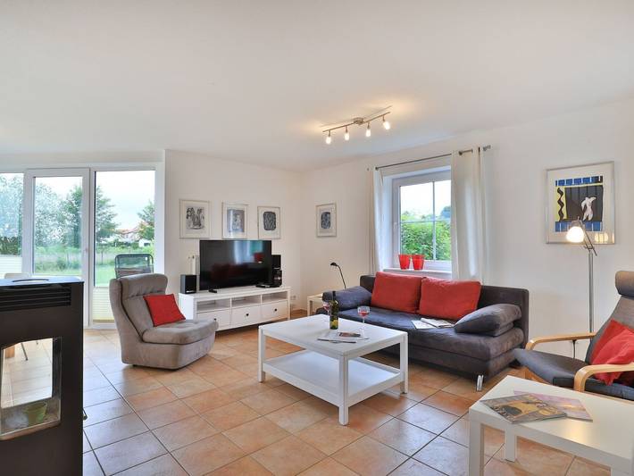 Ferienhaus für 6 Personen, mit Balkon und Terrasse sowie Garten und Sauna in Barendorf