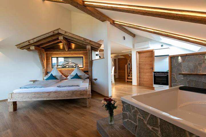 Ferienhaus für 4 Personen, mit Balkon in Gaißach