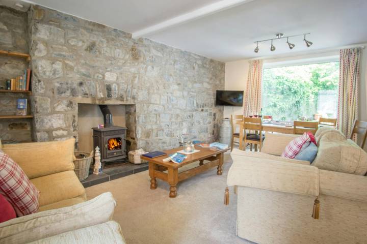 Holiday rental for 5 people, with garden and terrace in New Quay