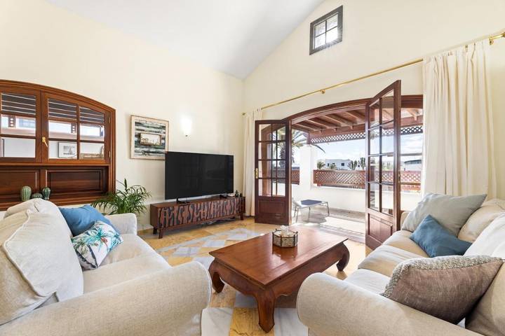 Chalet para 4 personas, con jardín y piscina en Lanzarote