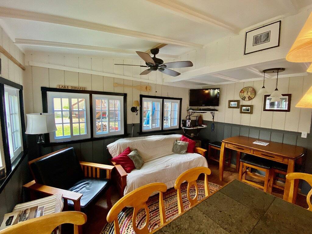 Restaurierte 4 Schlafzimmer Family Lakefront Cottage am Lake Sunapee in Blodgett Landing in Newbury (NH), Lake Sunapee