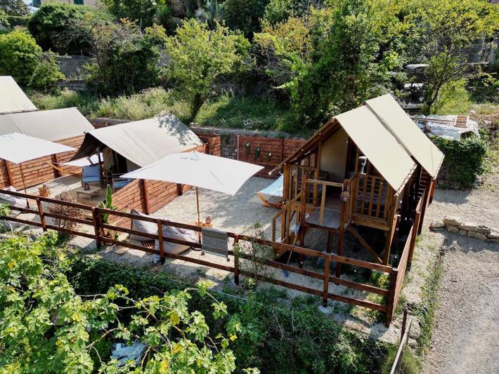 Bungalow für 2 Personen, mit Garten an der Ligurische Küste - 3