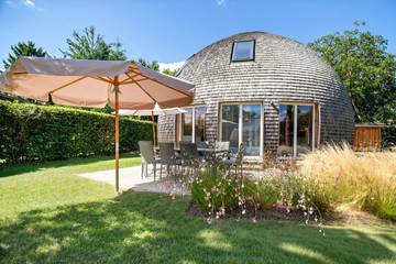 Ferienhaus für 8 Personen, mit Sauna und Garten in Penzlin