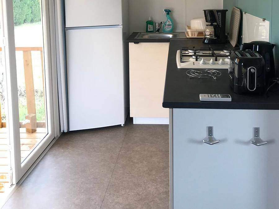 Camping Des Favards - Mobile home 6 persons - Comfort 2 bedrooms in Violès, Vaucluse