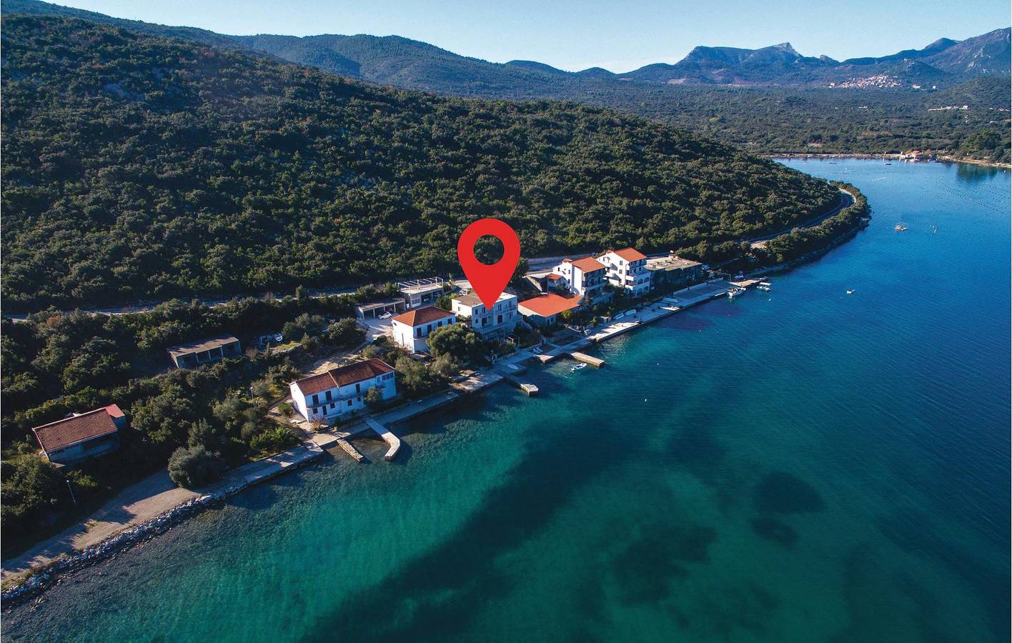 Cały apartament wypoczynkowy, Apartament wakacyjny dla 4 osób z taras in Pelješac