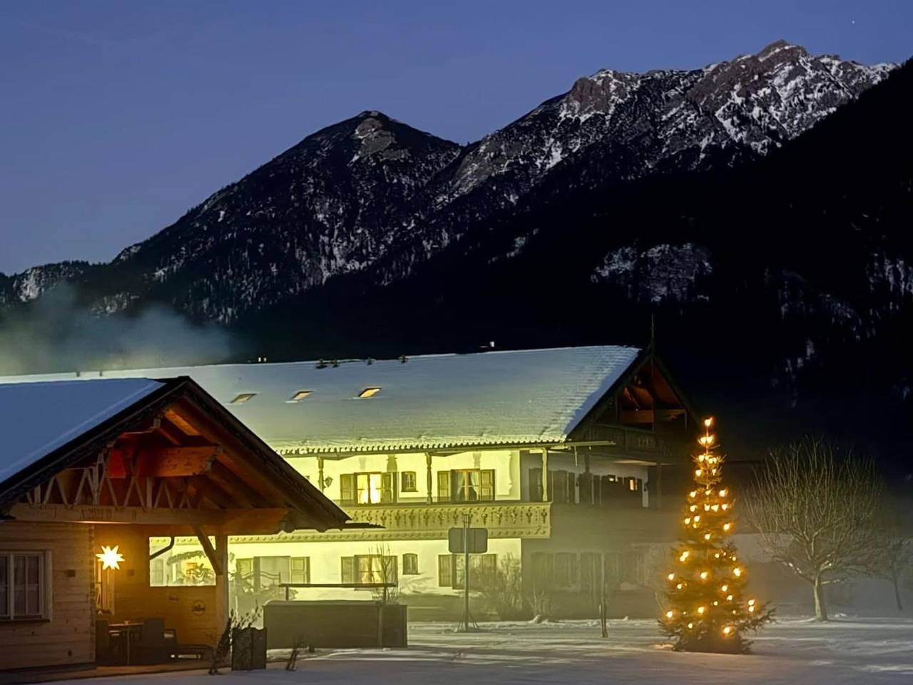 Ganze Ferienwohnung, Ferienhof zum Baur - "Krottenkopf" Fewo/1 Schlafraum/Dusche, Wc in Krün, Bayerische Alpen
