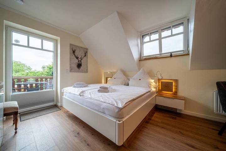 Ferienwohnung für 3 Personen, mit Terrasse und Ausblick