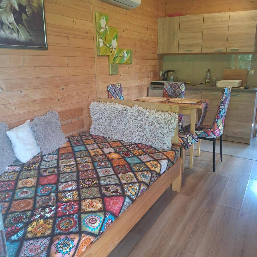 Domki i apartamenty nad jeziorem solińskim z basenem I widokiem na góry in Karpaty (Polska)