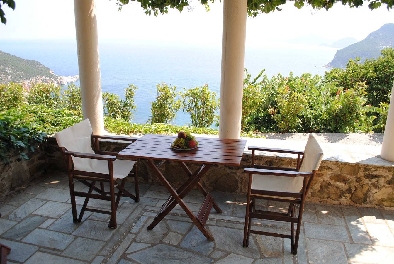 Ganze Wohnung, Stolios Skopelos - Erato Deluxe Panoramic View in Skopelos Stadt, Sporaden