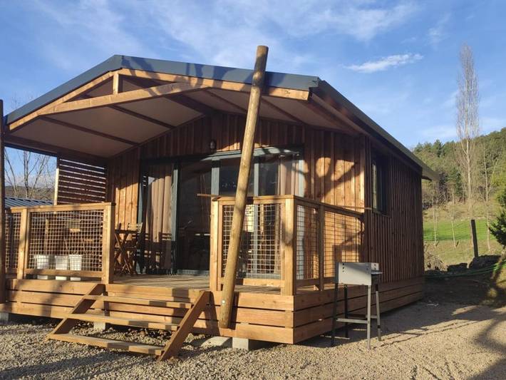 Bungalow para 3 personas, con piscina, Se admiten mascotas en Pirineos