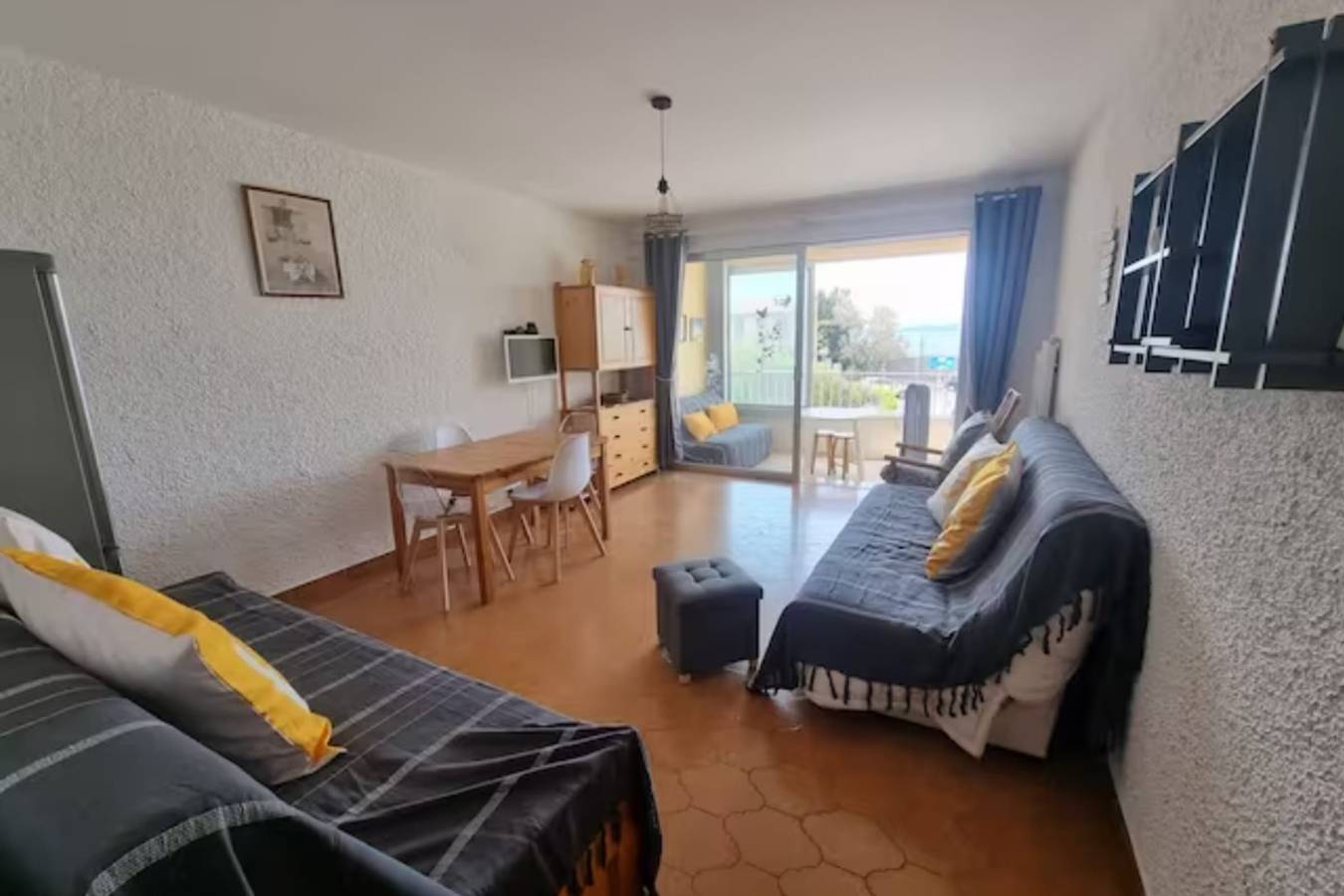 Ganzes Studio, Studio für 4 Personen mit Balkon in Le Brusc, Six-Fours les Plages