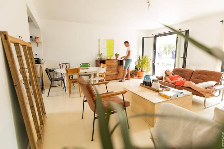 Appartement de vacances pour 8 personnes, avec jardin et vue