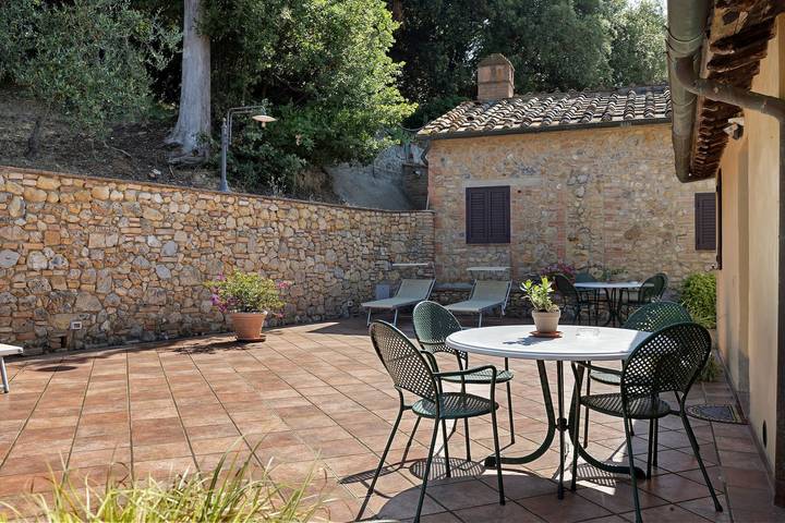 Geheel appartement, Appartement 'Casa Vacanze Etrusco - Ulivo' met Airconditioning in San Gimignano, Provincie Siena
