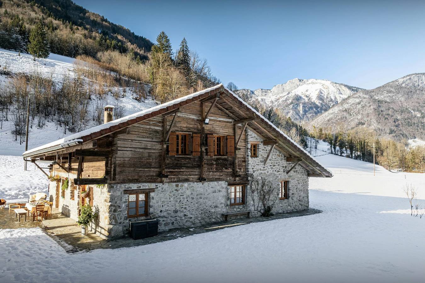 Granja para 12 personas con jardín in Thônes, Región de Annecy