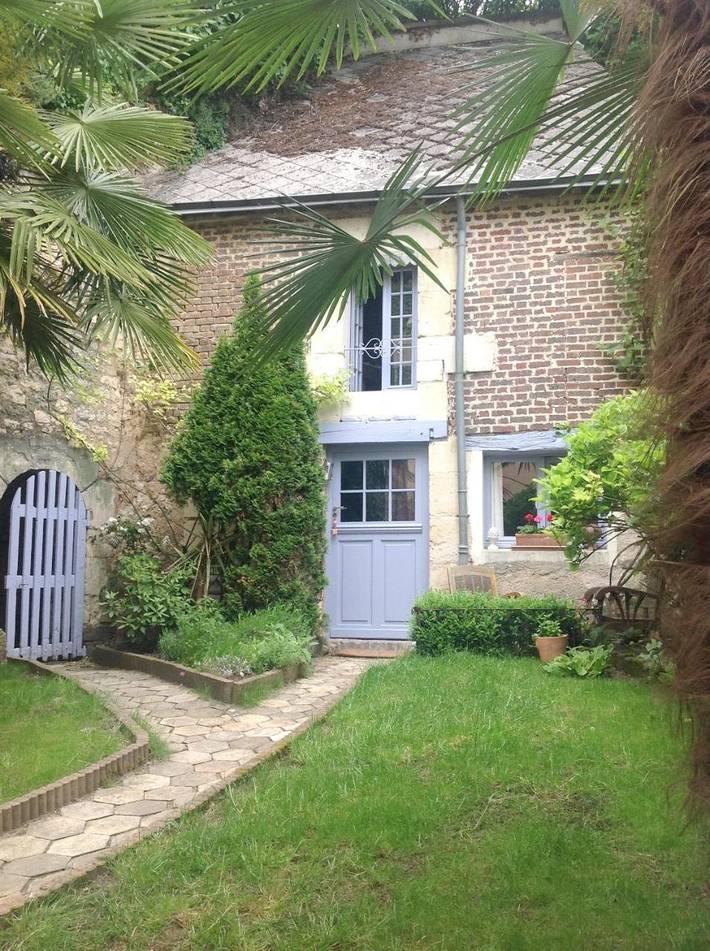 Cottage pour 2 personnes, avec jardin et vue à Troo