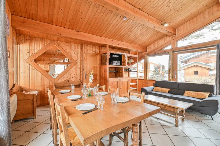 Maison de vacances pour 14 personnes avec vue in Saint-Martin-de-Belleville, Massif de la Vanoise