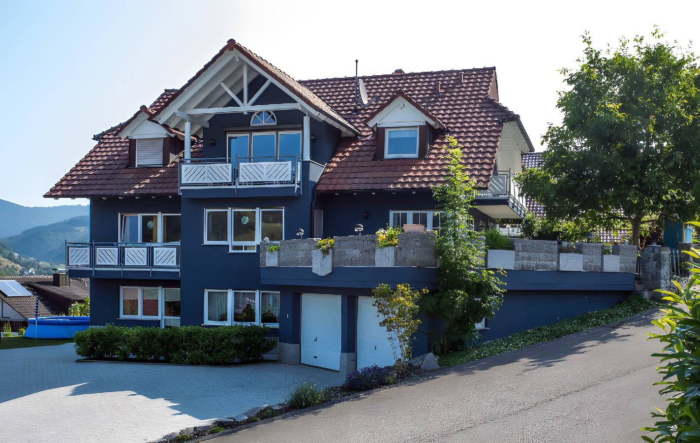 Ganze Wohnung, Apartment 'Echle' mit Bergblick, Balkon und Wlan in Oberharmersbach, Mittlerer Schwarzwald