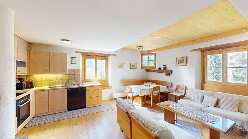 Ferienwohnung für 4 Personen, mit Terrasse in Pontresina - 4