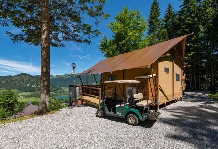 Camping für 5 Personen, mit Seeblick und Ausblick sowie Garten in Tirol - 2