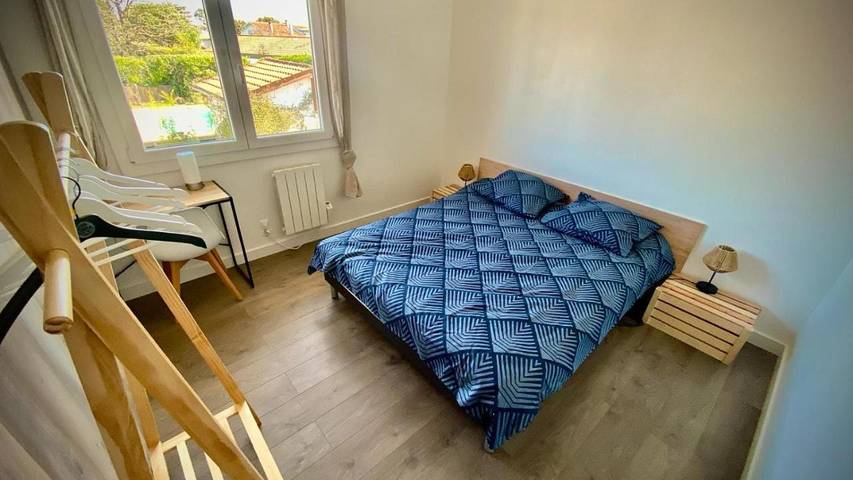 Maison de vacances pour 2 personnes, avec balcon et piscine