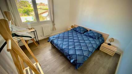 Gîte pour 2 personnes, avec balcon et piscine à Bénesse-Maremne