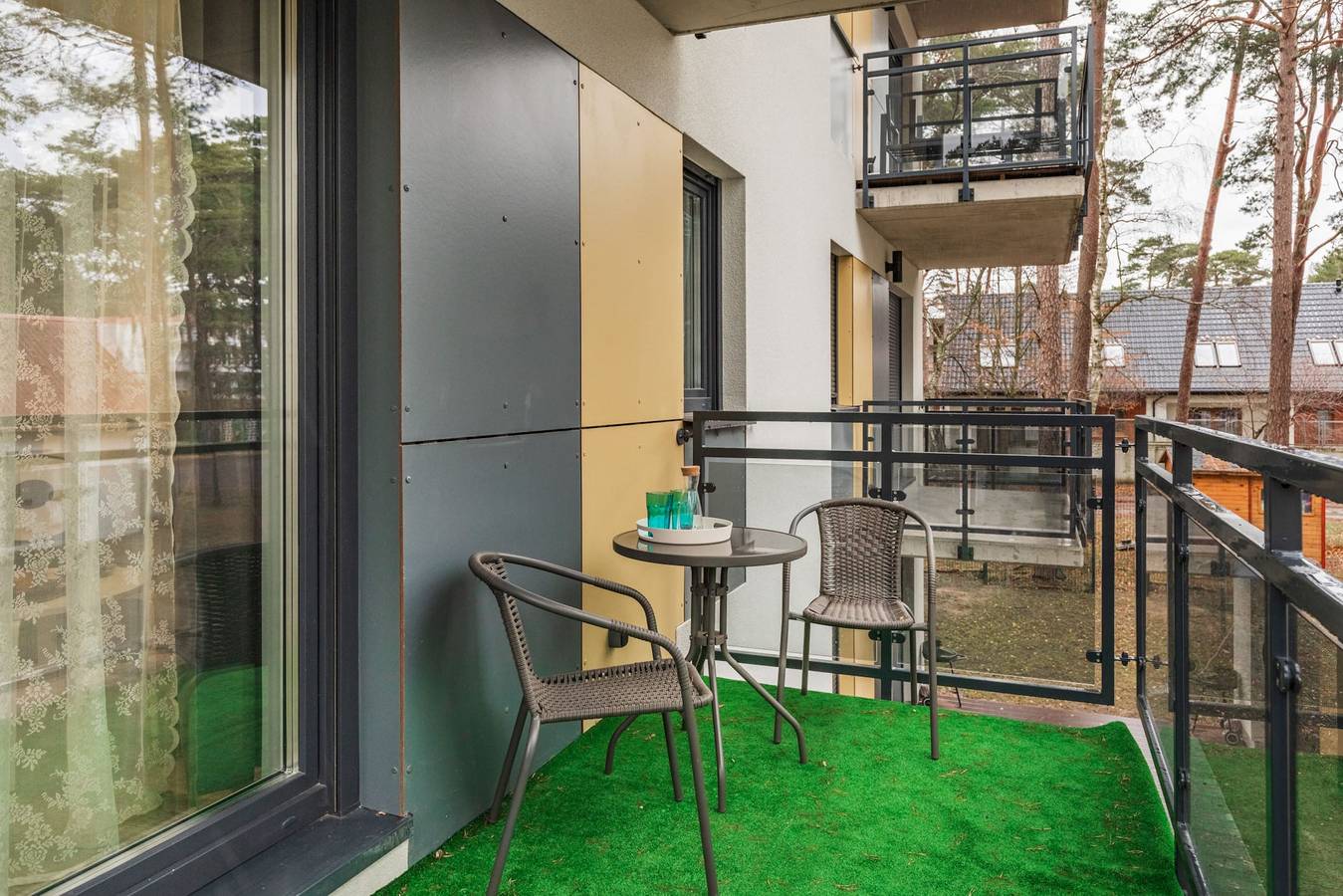 Cały apartament, Apartament wakacyjny dla 4 osób z balkon/ taras in Międzywodzie, Wyspa Wolin