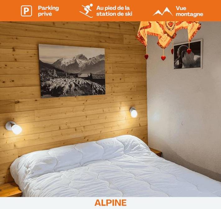 Appartement de vacances pour 4 personnes, avec vue