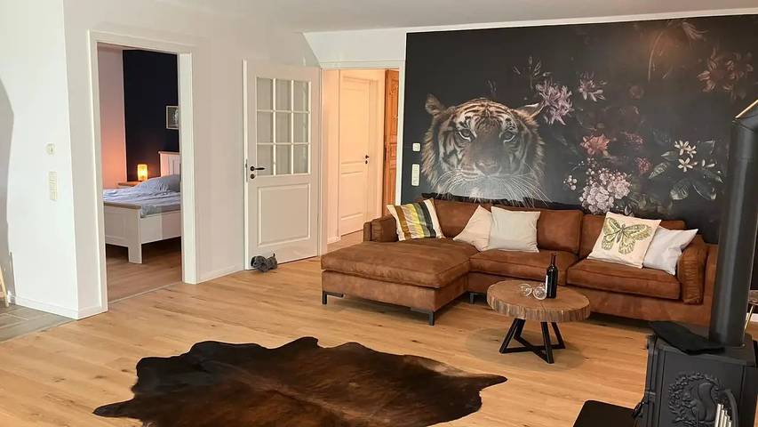 Ferienhaus für 5 Personen, mit Garten und Terrasse in Ulsnis