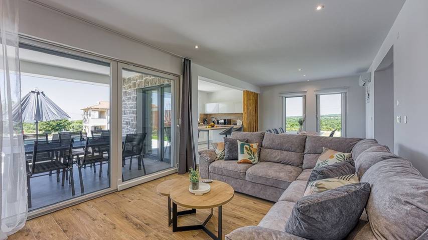 Villa pour 8 personnes, avec piscine et jardin à Selina - 3