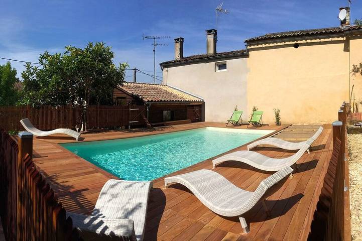 Gîte pour 8 personnes, avec jardin et terrasse
