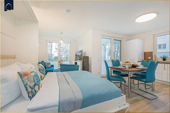 Ferienwohnung für 4 Personen, mit Ausblick und Garten sowie Sauna, mit Haustier in Zirchow - 2