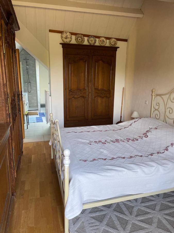 Appartement de vacances pour 2 personnes, avec Balcon et Terrasse ainsi que Jardin et Vue