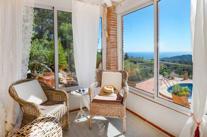 Casa rural para 4 personas, con jardín y piscina en Frigiliana - 3