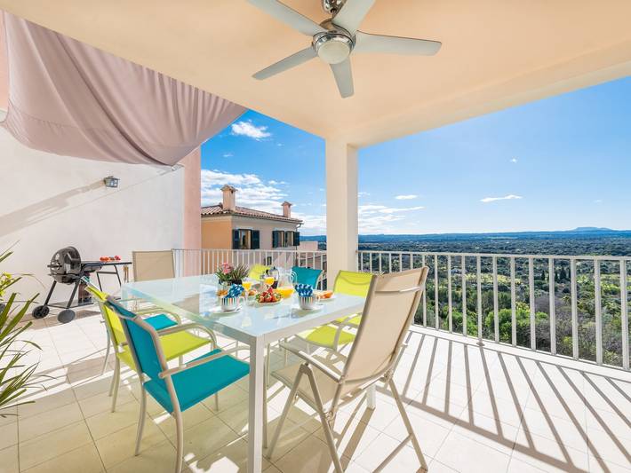 Apartamento para 8 personas, con Terraza en Búger