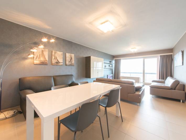 Appartement de vacances pour 2 personnes, avec Balcon à Bredene