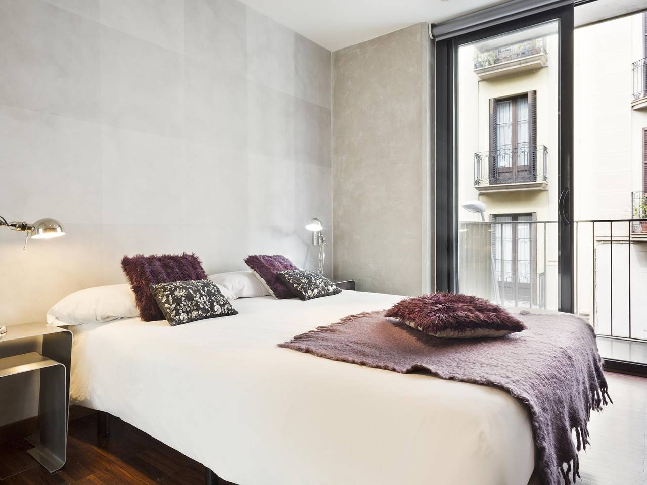 Geheel vakantieappartement, Vakantieappartement voor 4 personen met balkon in Barcelona Centre, Barcelona