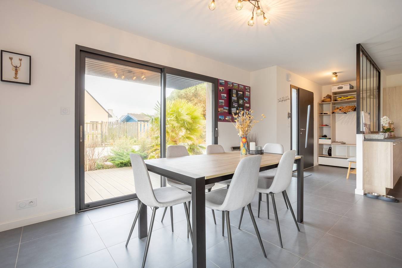 Ferienhaus 'Paradi Bleu' mit privater Terrasse, Garten und Wlan in Trévignon, Trégunc