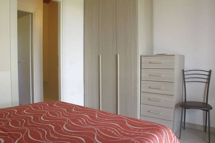 Gemütliche Wohnung in einem Ferienhaus für 4 Leute mit Klimaanlage,  W-Lan, TV und Terrasse in Comacchio, Ferrara Provinz